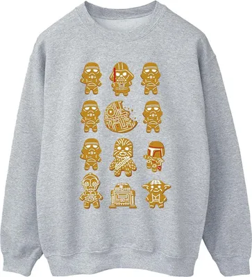 Produktbild von Star Wars - "Episode IV: A New Hope 12" Sweatshirt für Herren BI46041 (3XL) (Grau)