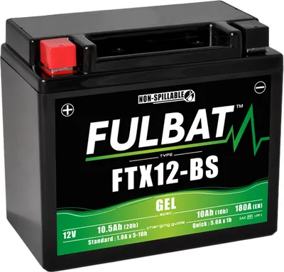 Zdjęcie produktu dla Akumulator FULBAT FUL GEL - FTX12-BS / YTX12-BS (Żelowy, bezobsługowy)