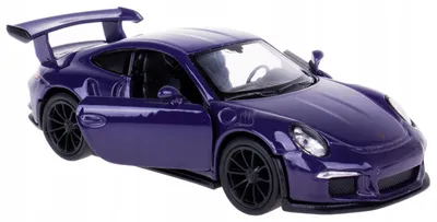 Produktbild von Welly Porsche 911 GT3 RS Metallmodell 1:34 Violett