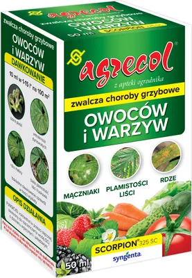 Produktbild von Bekämpft Pilzkrankheiten von Obst und Gemüse Scorpion 325 S.C. 50ml - Agrecol