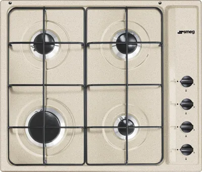 Produktbild von Smeg S64SAV2 Oat Einbau-Gaskochfeld 4 Brenner