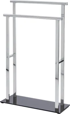 Produktbild von WENKO Handtuchständer Lava silber
