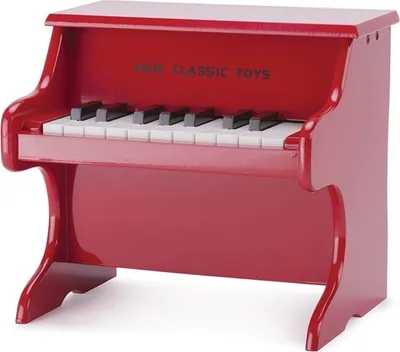 Image de Nouveaux jouets classiques piano rouge