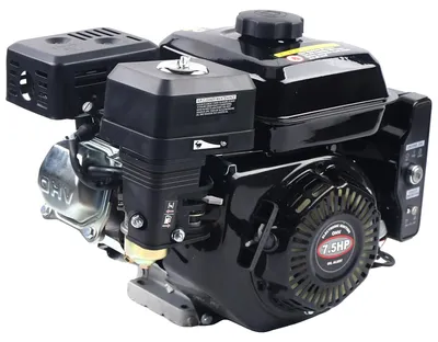 Produktbild von Gasmotor, 7,5 PS, Elektrostarter, schwarz