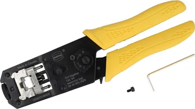 Produktbild von HARTING RJ45 Crimpzange für RJ45 Gigalink Cat. 6A Querschnitt 0,1mm² - 0,25mm² / AWG28 - AWG24 - 1 Stück