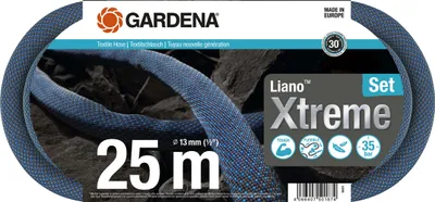 Produktbild von Gardena Textilschlauch Liano Xtreme 1/2 , 25 m Set