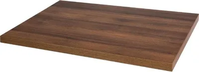 Produktbild von Bolero vorgebohrte rechteckige Tischplatte Rustic Oak 1100x700mm