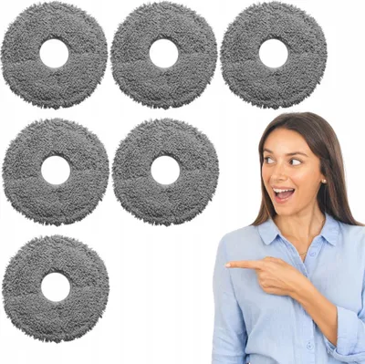 Obrázok produktu pre Náhradná hlavica na mop pre Dreame L10S Ultra, L20, X20, X40, X50, Xiaomi S10+ a X10+ | 6 ks