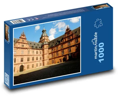 Obrázok produktu pre Puzzle 1000 Zámok Johannisburg v Aschaffenburgu - martinpuzzle