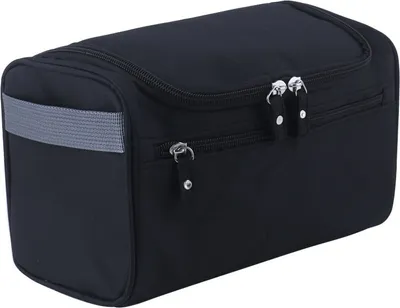 Produktbild von INF Kulturbeutel Reise, Wasserdichte Hängewaschtasche mit Haken
