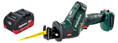 Produktbild von Metabo SSE 18 LTX Compact Akku Reciprosäge Säbelsäge 18 V 13 mm + 1x LiHD Akku 5,5 Ah - ohne Ladegerät