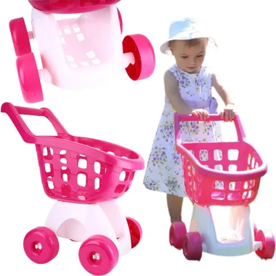 Produktbild von Einkaufstolley Für Kinder Auf Rädern, Langlebiges Spielzeug Technok 8249