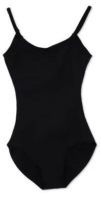 Produktbild von Capezio Damen-Tanktop-Body mit verstellbaren Trägern, Schwarz, XS