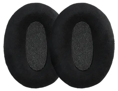 Produktbild von kwmobile 2x Velours Ohr Polster für Sennheiser HD600 / HD650 / HD545 / HD580 Ohrpolster - Ersatz Ohrpolster - Kopfhörer Ersatzteile - Kopfhörer