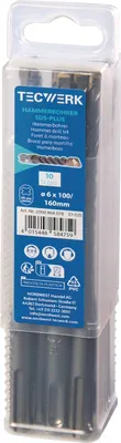 Immagine prodotto di PROMAT SDS-plus Multicutter D.16,0 mm, lunghezza utile 400 mm, lunghezza totale 450 mm