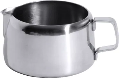Produktbild von 1x Sahnegießer 0,25l aus Edelstahl 18/10 Sahnekännchen, Milchkännchen