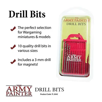Produktbild von The Army Painter Bohrerset Miniaturen - 10-teiliges Set für Modellbau