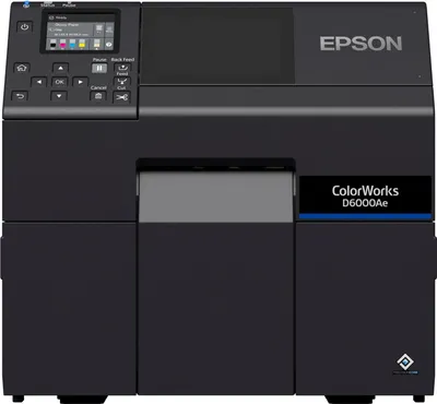 Produktbild von Epson ColorWorks CW-D6000Ae - Etikettendrucker - Farbe - Tintenstrahl - Rolle (11,2 cm)