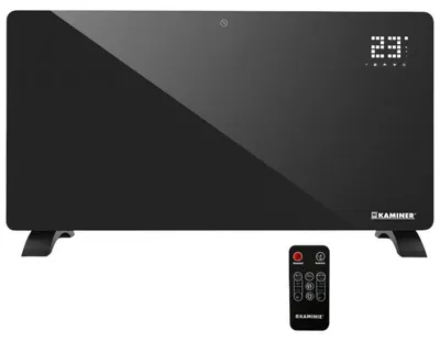 Obrázok produktu pre Kaminer 26572 Chytrý skleněný konvektor s WiFi, 2500 W, černá