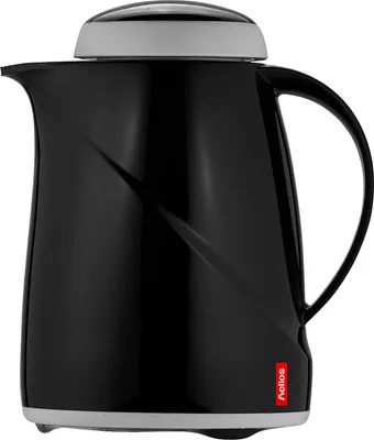 Produktbild von Helios Isolierkanne Wave Picco 0,3 l schwarz, spülmaschinenfest