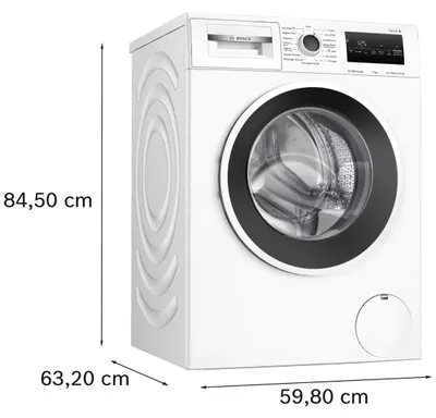 Image de Lave-linge frontal 9kg 1400 tours/min - Bosch - WAN2823PFR - série 4