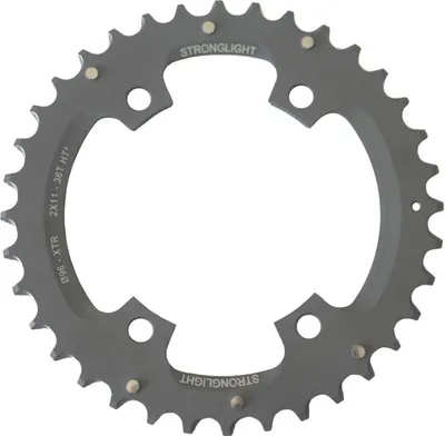 Produktbild von Stronglight Kettenblatt HT3 schw 2X11 XTR FCM9000 96MM 38Z(28)