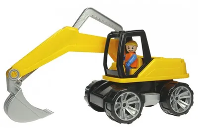 Obrázok produktu pre Lena Truxx plastový bager 44 cm od 24 mesiacov