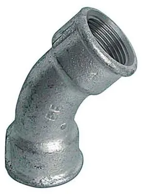 Zdjęcie produktu dla Łuk 45° Samica/Samica 3/4"