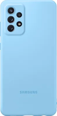 Image de Coque pour Samsung Galaxy A72 4G Silicone Ultra Fine Bleue Samsung
