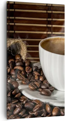 Produktbild von Bild auf Leinwand - Leinwandbild - Aroma Kaffee Getreide - 55x100cm - Wand Bild - Wanddeko - Leinwanddruck - Bilder - Kunstdruck - Wanddekoration - Leinwand bilder - Wandkunst - PA55x100-2382