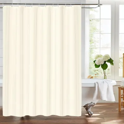 Imagen del producto de Cortina de ducha de poliéster, resistente al moho, de 180 x 200 cm, para el baño