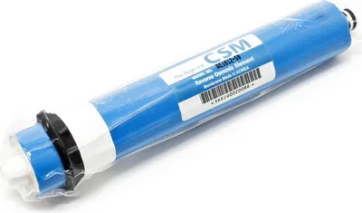 Produktbild von Naturewater CSM RO50G – Umkehrosmose Membran 45 x 45 x 254 mm mit 50 GPD 185 l/Tag, Ersatzmembran für Umkehrosmoseanlage, Osmosefilter, Wasserfilter für Trinkwasser