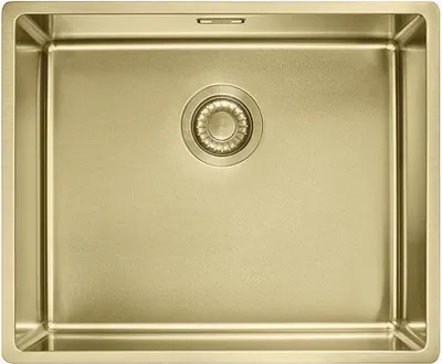 Zdjęcie produktu dla Franke BXM 210/110-50, Prostokątny, PVD ze stali nierdzewnej/mosiądzu, Złoto, 1 mis(y), 500 x 410 mm, 20 cm