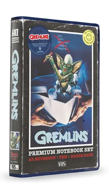 Zdjęcie produktu dla Gremlins Premium Notebook Set VHS Design