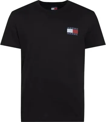 Produktbild von Herren Kurzarm-T-Shirt Schwarz mit Logo – Nachhaltige Baumwolle