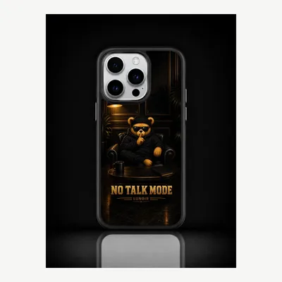 Produktbild von iPhone 15 Pro Hülle Handyhülle Schutzhülle Case mit Kein Reden Motiv – LUNØIR ©