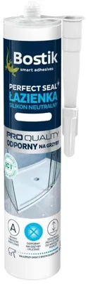 Produktbild von Neutrales Sanitärsilikon Klar 280 ml, Schimmelresistent, für Bad & Küche, Kartusche