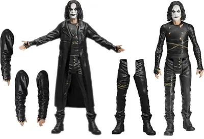 Immagine prodotto di Mezco Toyz - The Crow - Zestaw 2 figurek kolekcjonerskich 10 cm