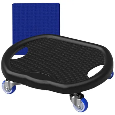 Produktbild von Abdominalroller Mit Kniepolster, 1 Stück, Silentierte Robuste Rolle, Für Zu Hause Und Unterwegs