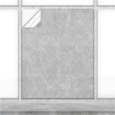 Zdjęcie produktu dla Folia ochronna do mebli łazienkowych i kuchennych – okładzina ścienna – 20 x 25 cm – 10 sztuk – szara