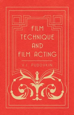 Produktbild von Film Technique and Film Acting