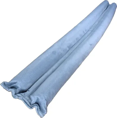 Produktbild von Zugluftstopper 86cm mit Doppeldichtung Türen Microfaser schwarz, grau oder taupe, Farbe:grau