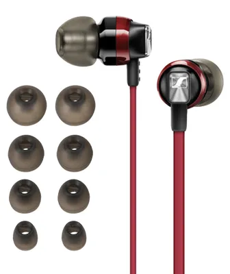 Produktbild von kwmobile 8x Ersatzpolster kompatibel mit Sennheiser CX 300S / CX 6.00BT / Momentum In-Ear - 4 Größen - Silikon Ersatz Ohrstöpsel In-Ear Kopfhörer -