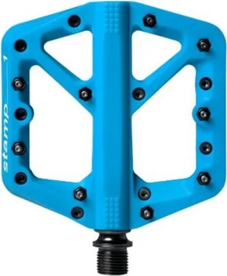 Produktbild von Crankbrothers Pedal Body Pedalkörper, Stamp V1, Level 1, small, rechts, blue