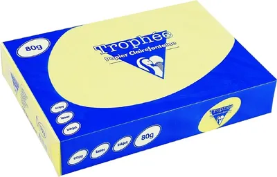 Immagine prodotto di Foglio da copia A4 80 g/m² giallo, 500 fogli | 5 confezioni