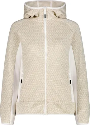 Produktbild von Woman Fleece Jacket FIX Hood b.co gesso-vaniglia (01XU) 42