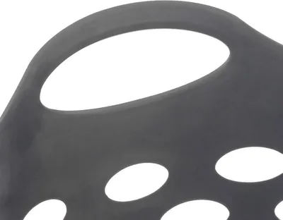 Obrázek produktu pro Kulatý koš na prádlo 28 litrů - šedý