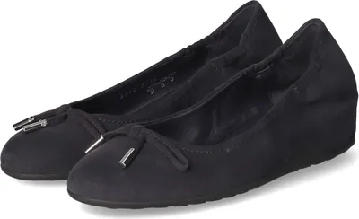 Produktbild von Högl Damen Ballerinas Dunkelblau Rauleder Größe: 40