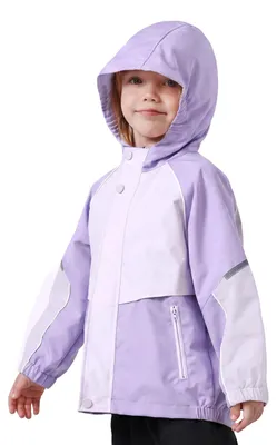 Produktbild von SolidKeus – Wasserdichte und winddichte Kinderjacke mit Kapuze und Reißverschlusstaschen