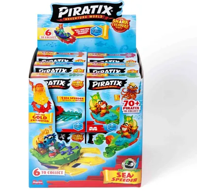 Image de Piratix Shark Treasure Sea Speeder 1szt.(figurka)
